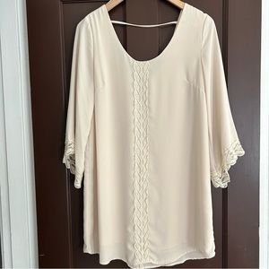 Long Sleeve Drop Dress (M)